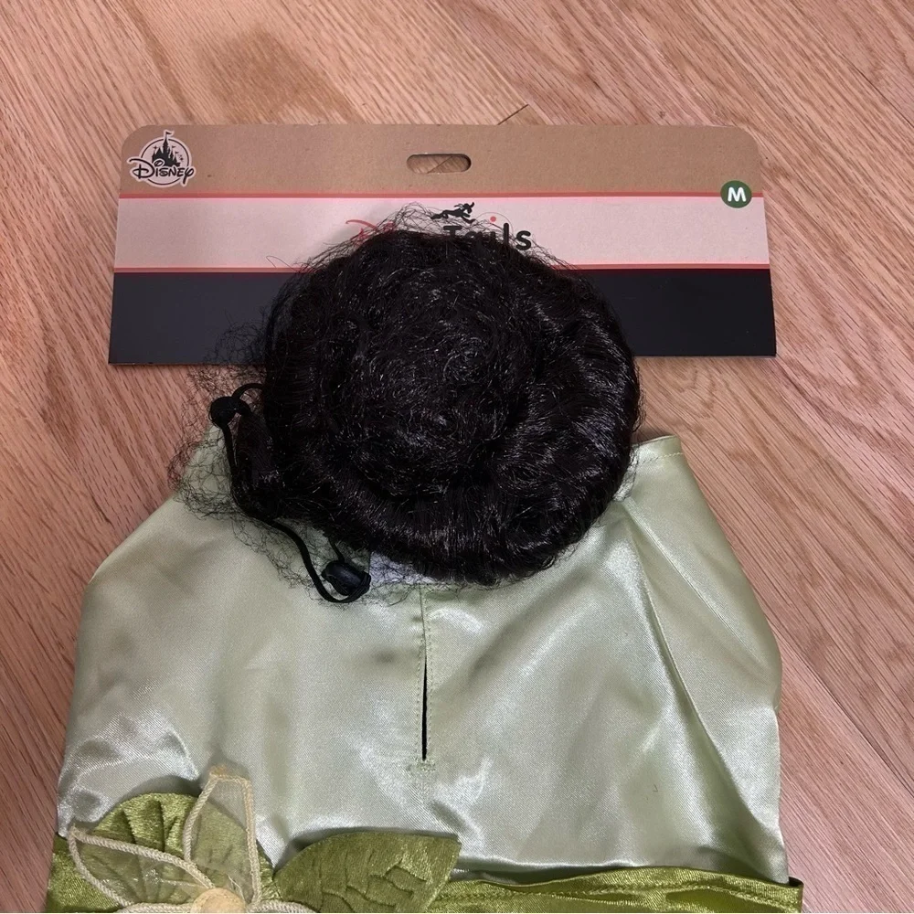 Disney Tiana Pet Costume Dress NWT Medium Green Princess and the Frog Princess